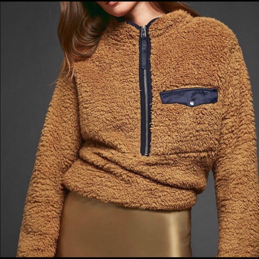 COPY - Anine Bing Fleece half zip